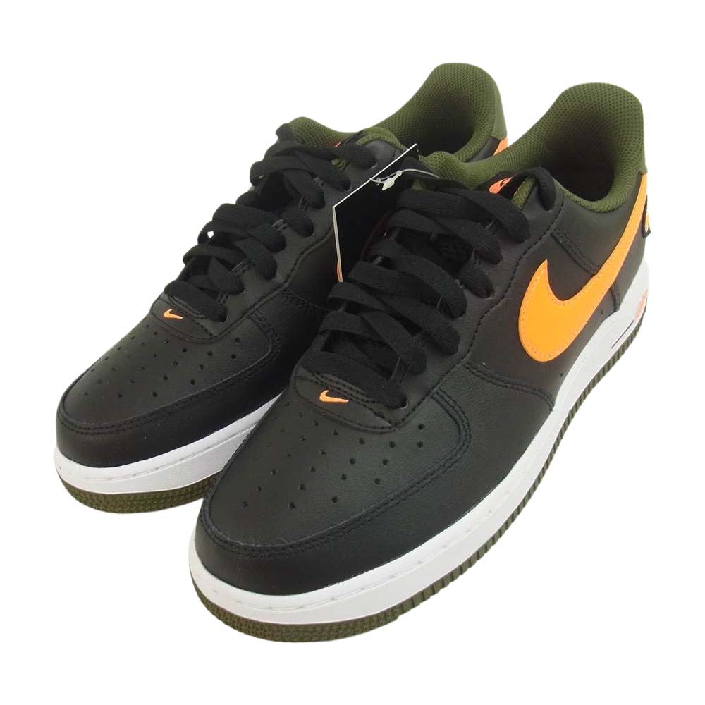 NIKE ナイキ DH7440 001 AIR FORCE 1 07 LV8 エア フォース 1 ロー 07 LV8 フープス2タイプ ブラック系 26cm【新古品】【未使用】【中古】