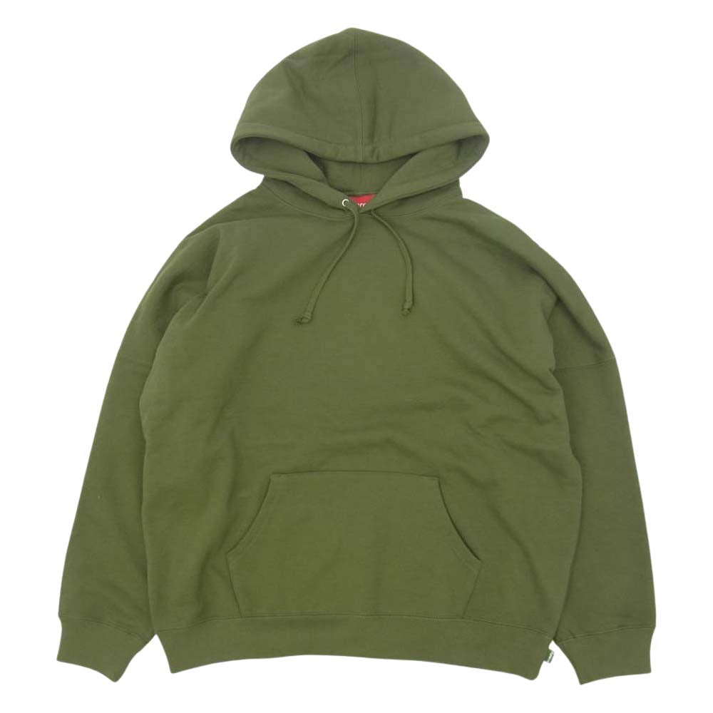 Supreme シュプリーム 22SS Beaded Hooded Sweatshirt ビーディド フーデッド スウェットシャツ パーカー オリーブ系 M【新古品】【未使用】【中古】