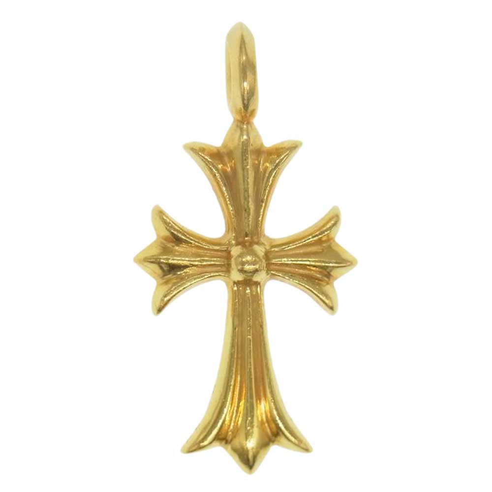 CHROME HEARTS クロムハーツ（原本無） 22K タイニーファット クロス パヴェ ダイヤ ゴールド系【中古】