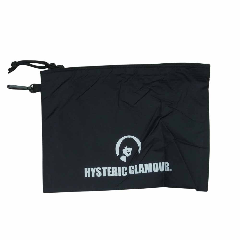 HYSTERIC GLAMOUR ヒステリックグラマー LOGO TAPE MESH ロゴ テープ メッシュ トート バッグ 中国製 ブラック系【美品】【中古】