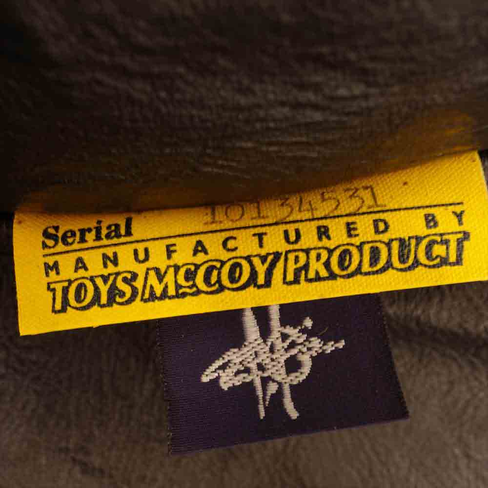 TOY'S McCOY トイズマッコイ TMJ1936 STORE EX TYPE A-2 TOYS McCOY MFG.CO. Capt. McCOY ストア別注 レザー フライト ジャケット ダークブラウン系 42【新古品】【未使用】【中古】