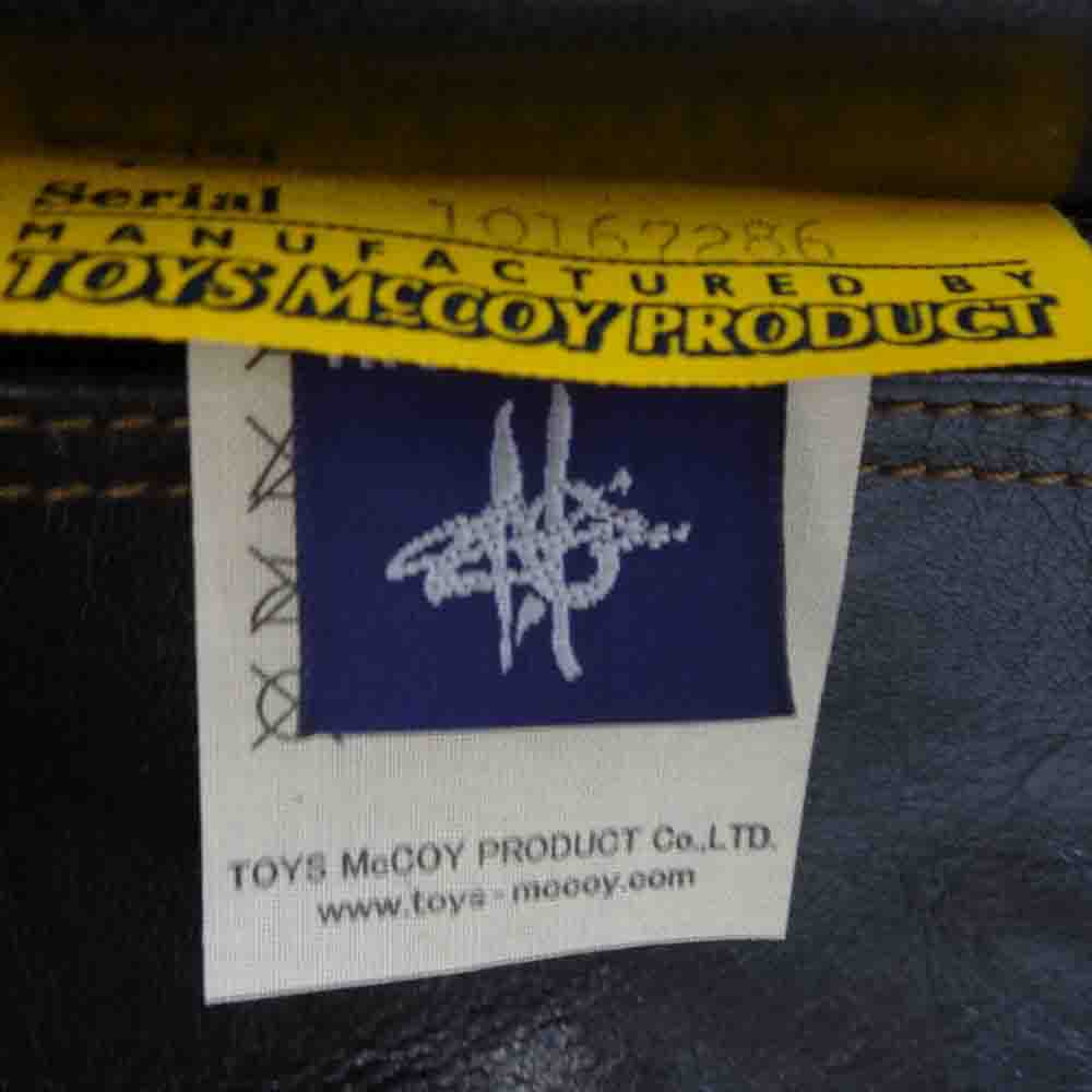 TOY'S McCOY トイズマッコイ TMJ2123 25th anniversary TYPE A-2 ROUGH WEAR CLOTHING MIGHTY EIGHTH 25周年 タイプA-2 カスタムレザー マイティ エイス ホースハイド フライト ジャケット ダークブラウン系 42【新古品】【未使用】【中古】