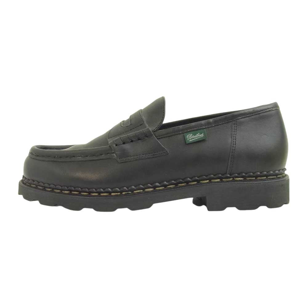 Paraboot パラブーツ 99412 REIMS MARCHE NOIR LIS NOIR ランス ローファー ブラック系 7.5【中古】