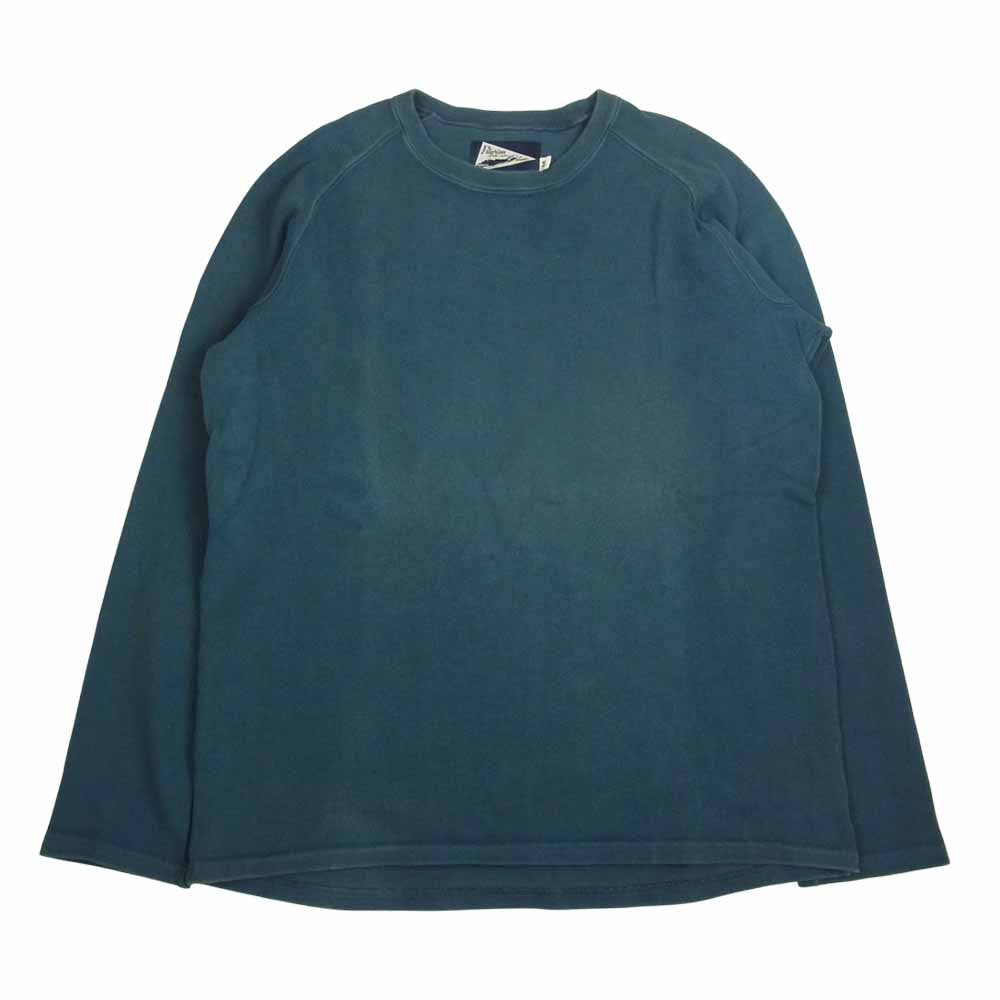 ピルグリム サーフ サプライ クルーネック スウェット トレーナー ブルー ネイビー系 M【中古】