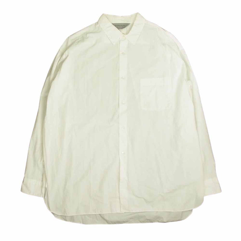 markaware マーカウェア 17AW A17C-18SH02C REGULAR COLLAR SHIRTS COMFORT FIT レギュラー カラー コンフォート 長袖 シャツ ホワイト系 2【中古】