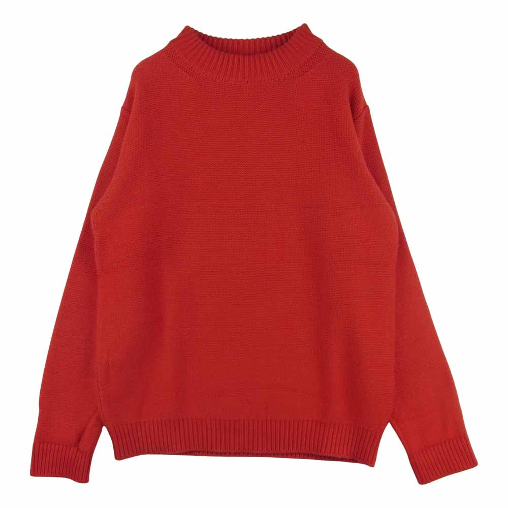 スティーブンアラン 1213-699-2982 アクリル ウール ボトルネック ニット セーター レッド系 XL【中古】