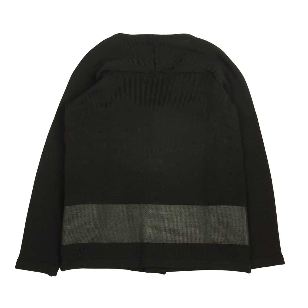 アンルート Poly Line Cardigan ポリエステル ライン カーディガン ブラック系 3【中古】