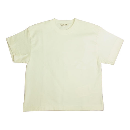 AURALEE オーラリー 15SS AL5STS004-SUP IENA イエナ 別注 STAND UP TEE スタンドアップ 半袖 Tシャツ ホワイト系【中古】