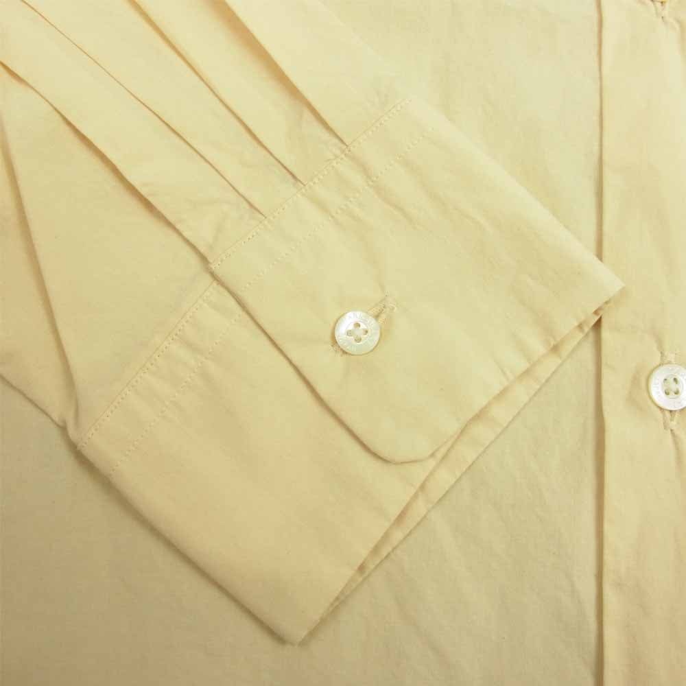 markaware マーカウェア 19AW A19B-09SH02C COMFORT FIT SHIRTS ORGANIC COTTON POPLIN オーガニック コットンポプリン コンフォート 長袖 シャツ ベージュ系 2【中古】