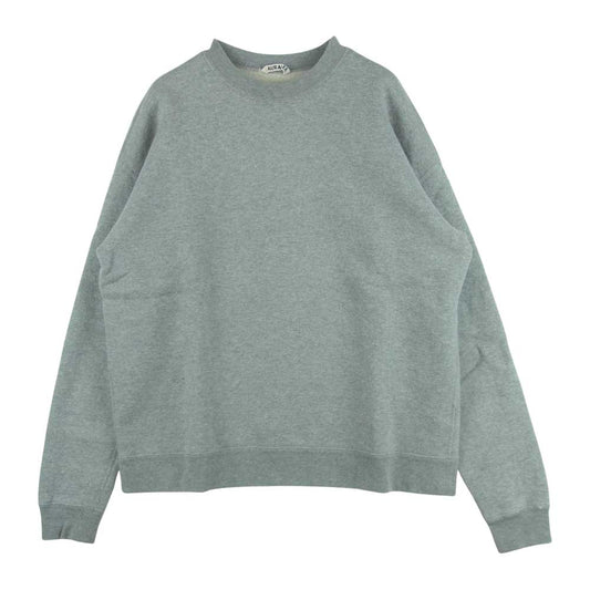 AURALEE オーラリー 15AW A5AP01BW BACK WOOL SWEAT P/O バック ウール スウェット プルオーバー グレー系 3【中古】