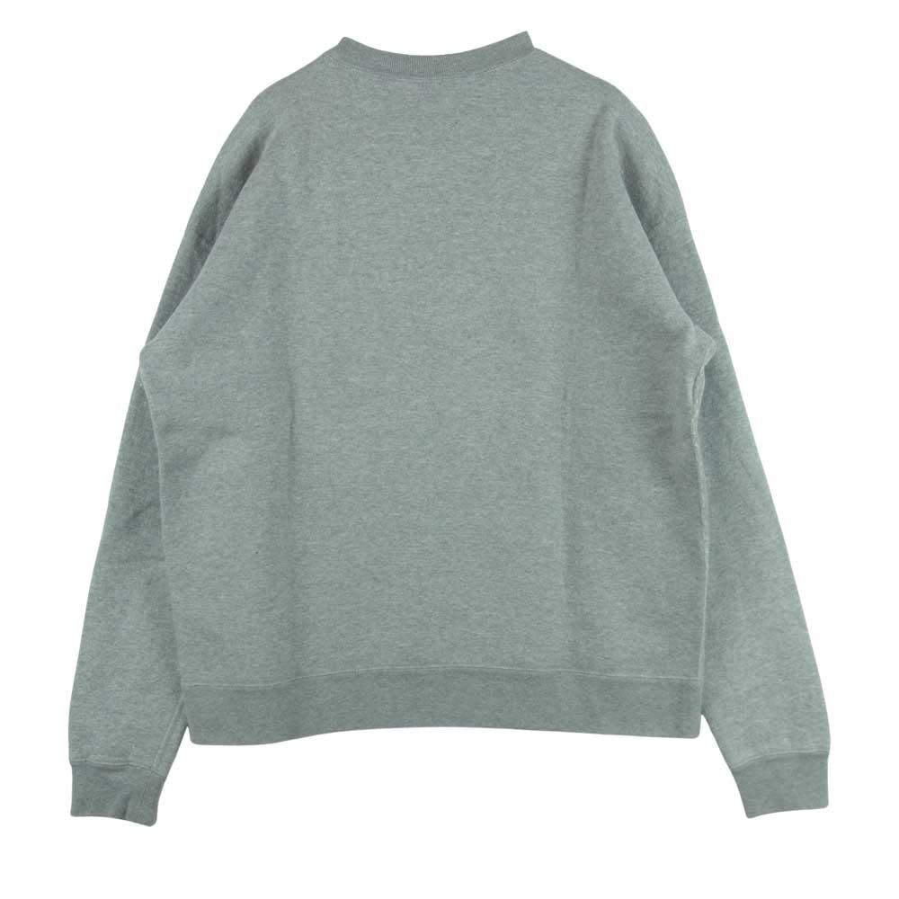 AURALEE オーラリー 15AW A5AP01BW BACK WOOL SWEAT P/O バック ウール スウェット プルオーバー グレー系 3【中古】