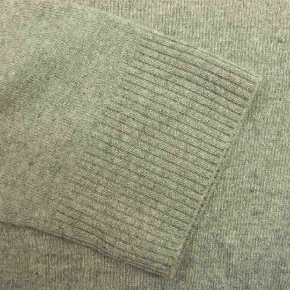 AURALEE オーラリー 15AW A5AP01WK WOOL KNIT BIG P/O ウール ビッグ ニット セーター グレー系 4【中古】