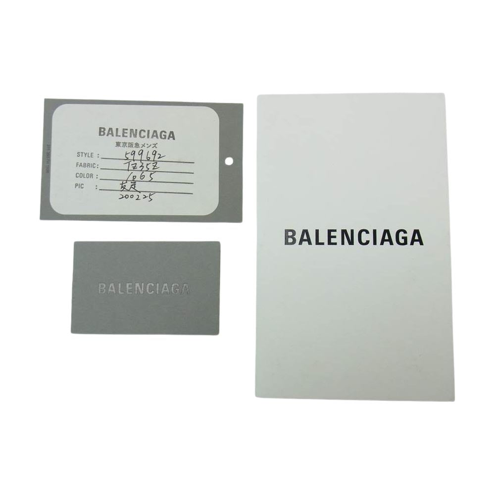 BALENCIAGA バレンシアガ 599692 TZ35Z ロゴ総柄 ネックレス ゴールド系【中古】