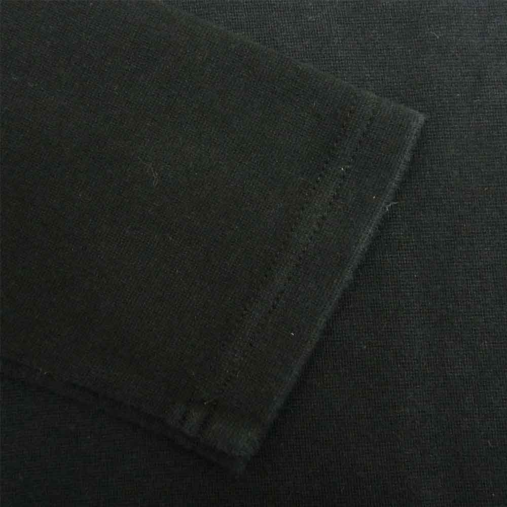 HYKE ハイク ボートネック カットソー サイドスリット 長袖 レディース ダークネイビー系 1【中古】