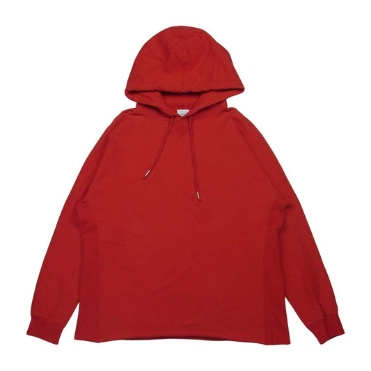 ネーム NWCU-16AW-009 DOLMAN SLEEVE HOODIE ドルマンスリーブ フーディー パーカー レッド系 1【中古】