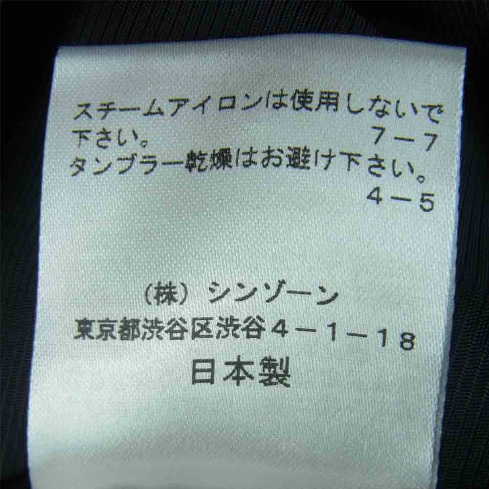 シンゾーン 12SDLJK01 3B テーラード ジャケット レディース 日本製 ブラック系 38【美品】【中古】