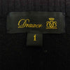 Drawer ドゥロワー 6513-106-0357 カシミヤ混ウール ボートネック ニット ブラック系 1【中古】