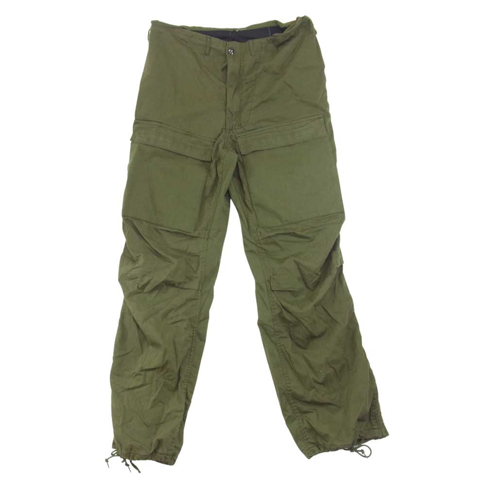 アメリカ軍 SUIT(PANT) CHEMICAL PROTECTIVE ケミカル プロテクティブ 対化学兵器用 パンツ  カーキ系 S【中古】
