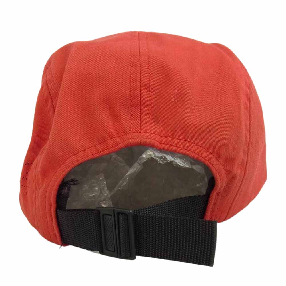 Supreme シュプリーム 16Ss Perforated Logo Camp Cap サイド パンチング　ロゴ キャンプ キャップ レッド系【中古】