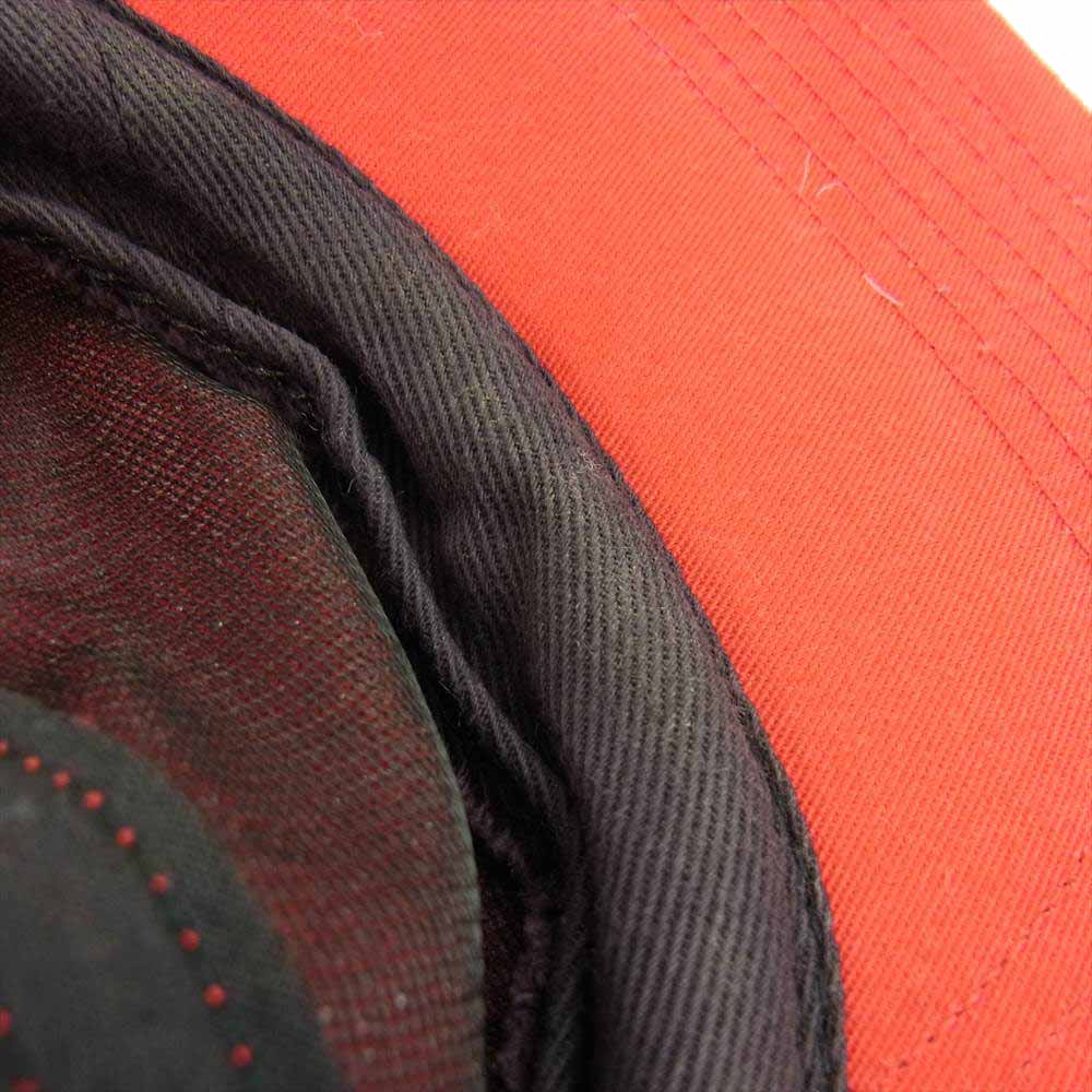 Supreme シュプリーム 16Ss Perforated Logo Camp Cap サイド パンチング　ロゴ キャンプ キャップ レッド系【中古】