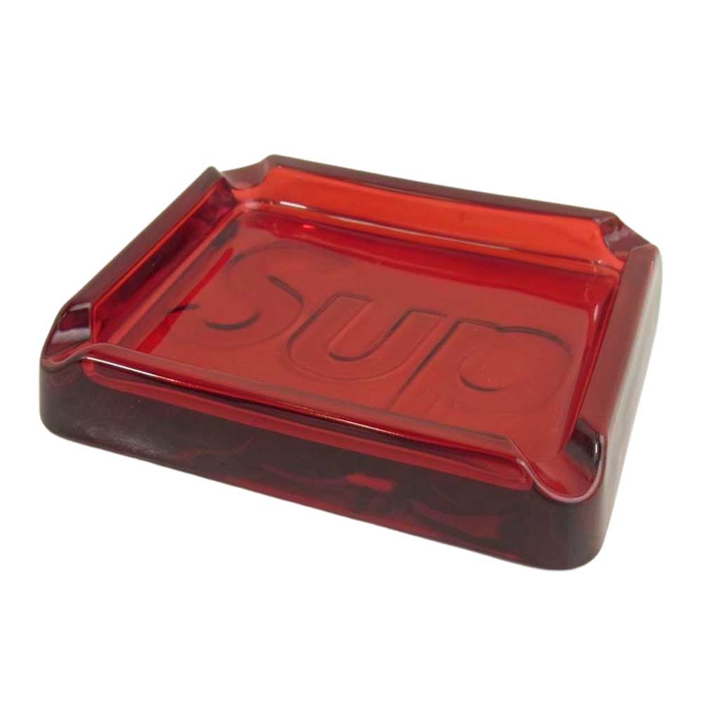 Supreme シュプリーム 20SS 20SS Debossed Glass Ashtray レッド系【新古品】【未使用】【中古】