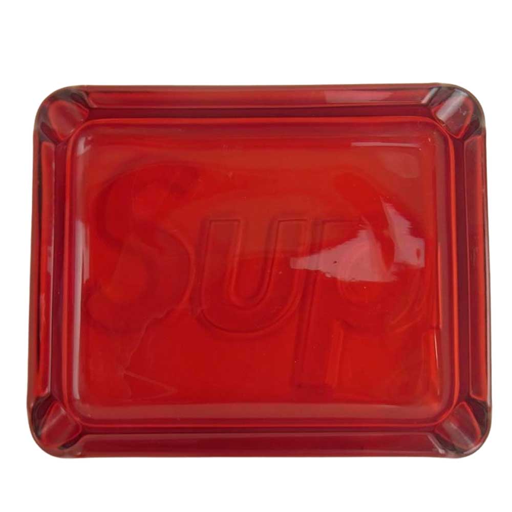 Supreme シュプリーム 20SS 20SS Debossed Glass Ashtray レッド系【新古品】【未使用】【中古】