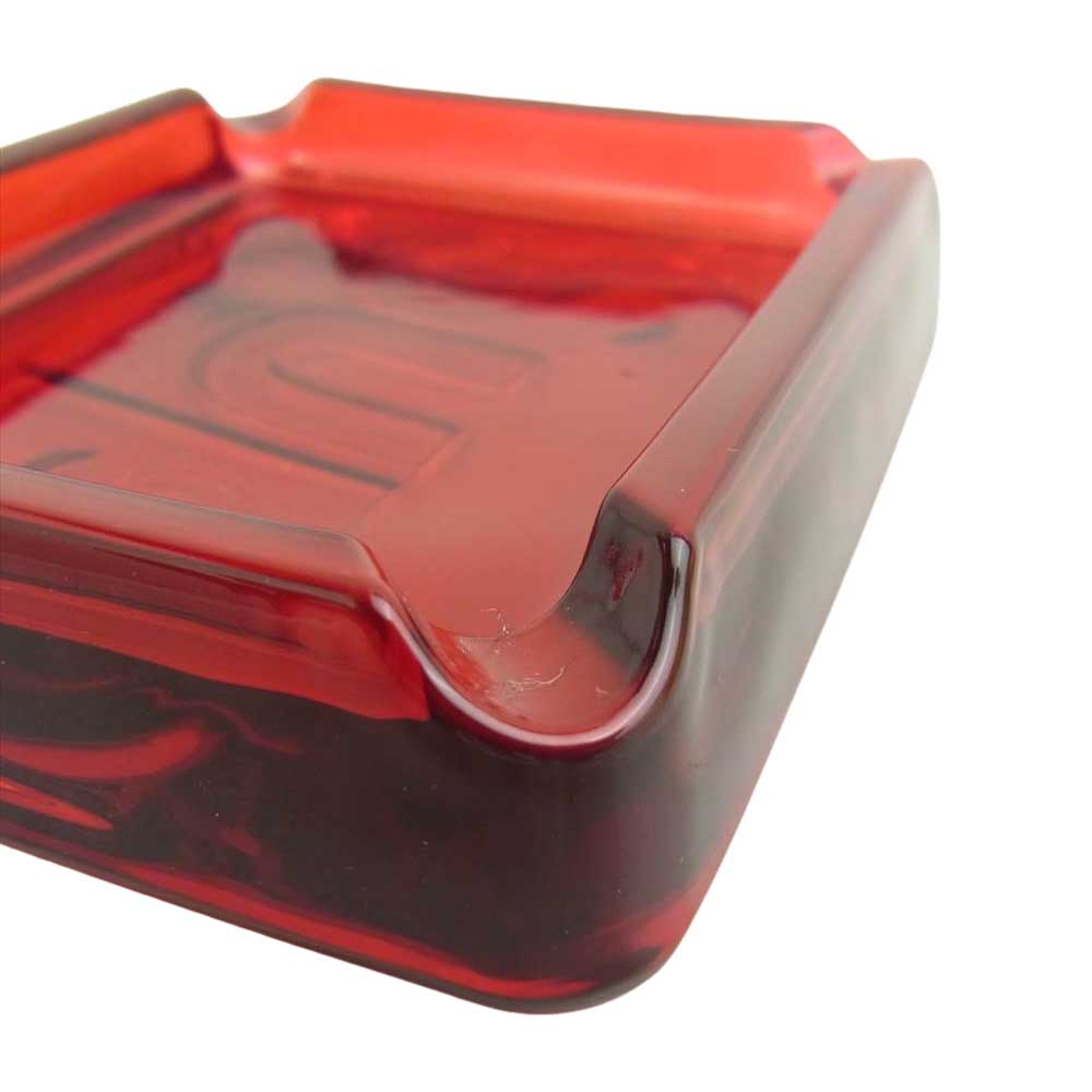 Supreme シュプリーム 20SS 20SS Debossed Glass Ashtray レッド系【新古品】【未使用】【中古】