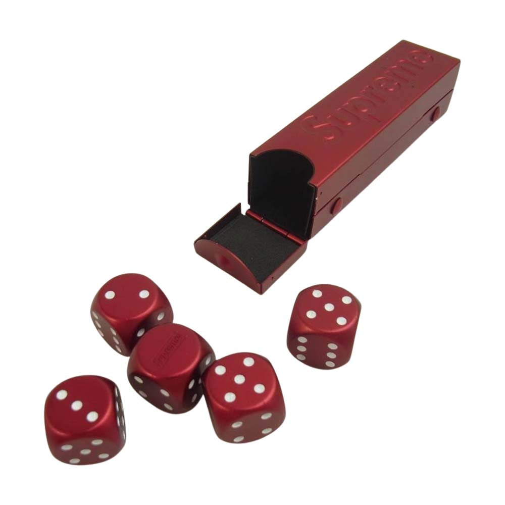 Supreme シュプリーム 21SS aluminum dice set アルミニウム ダイス セット レッド系【美品】【中古】