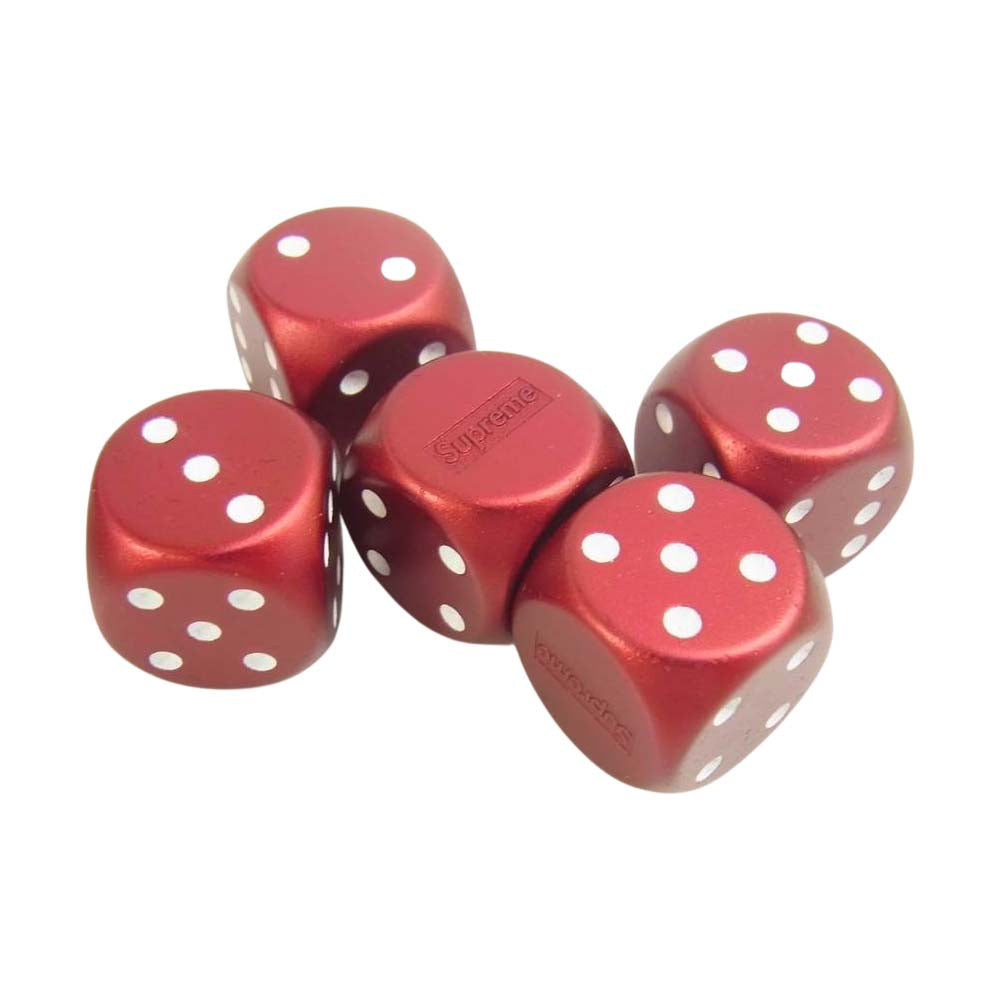 Supreme シュプリーム 21SS aluminum dice set アルミニウム ダイス セット レッド系【美品】【中古】