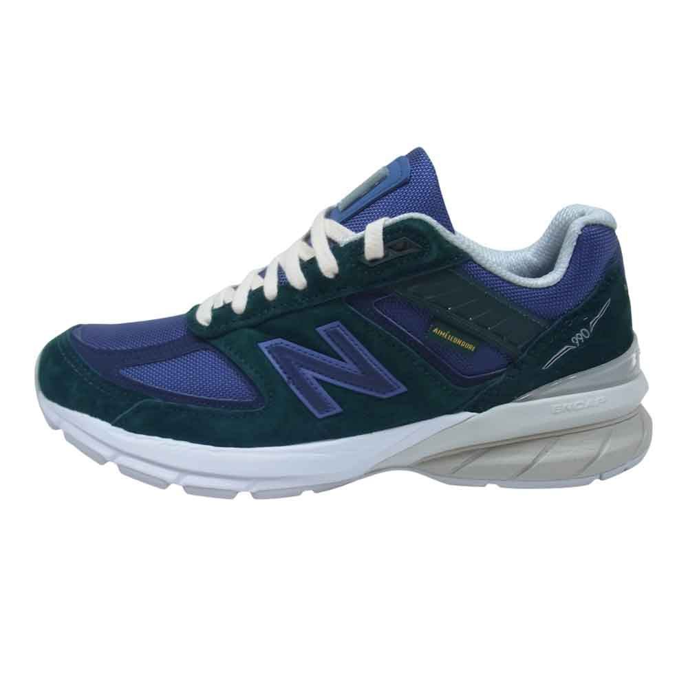 NEW BALANCE ニューバランス M990AL5 AIME LEON DORE エメ レオン ドレ スニーカー グリーン系 US7.5【新古品】【未使用】【中古】