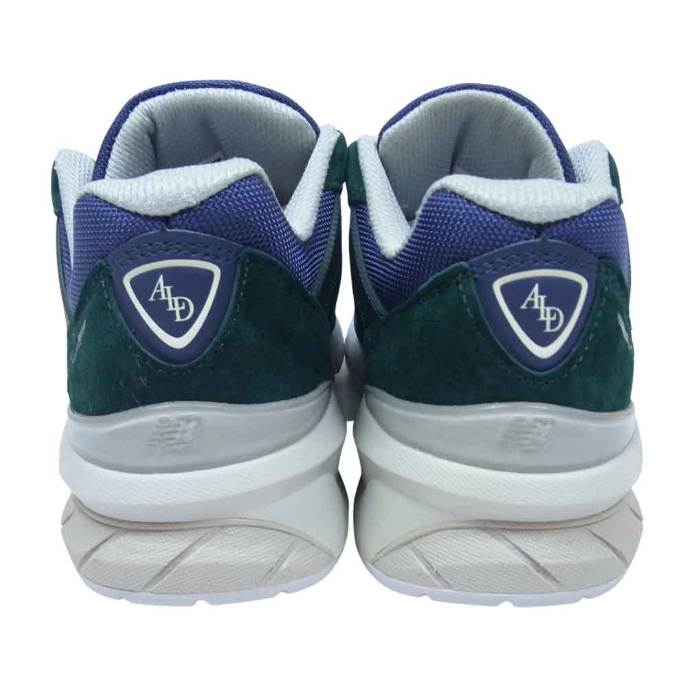 NEW BALANCE ニューバランス M990AL5 AIME LEON DORE エメ レオン ドレ スニーカー グリーン系 US7.5【新古品】【未使用】【中古】