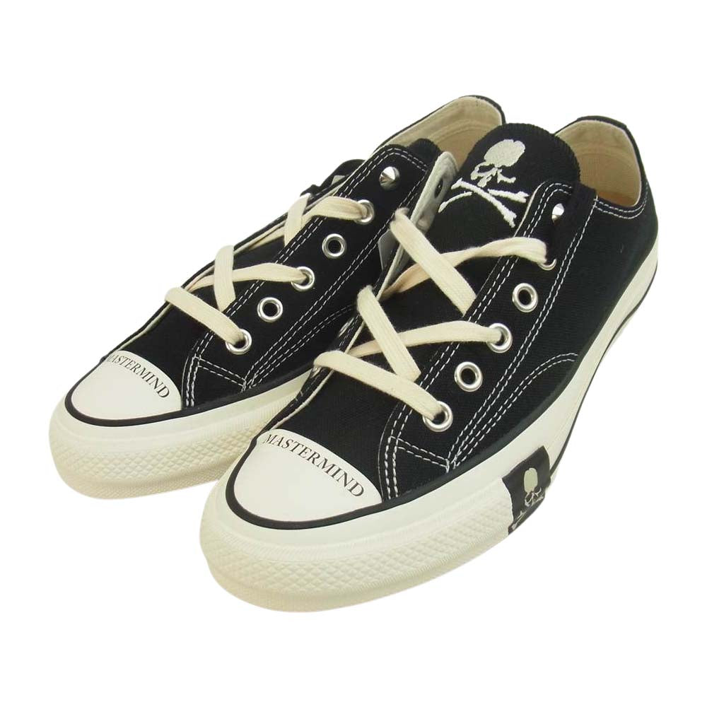 mastermind JAPAN マスターマインドジャパン 1CL730 CONVERSE ADDICT CHUCK TAYLOR CANVAS MMJ OX コンバース アディクト チャック テイラー スニーカー 26.5㎝ ブラック系 26.5cm【新古品】【未使用】【中古】