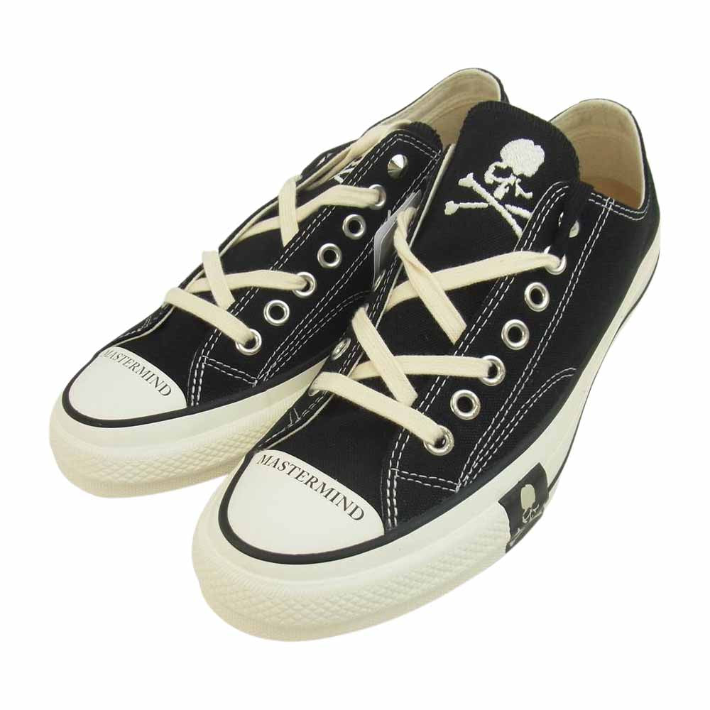 mastermind JAPAN マスターマインドジャパン 1CL730 CONVERSE ADDICT CHUCK TAYLOR CANVAS MMJ OX コンバース アディクト チャック テイラー スニーカー 27㎝ ブラック系 27cm【新古品】【未使用】【中古】