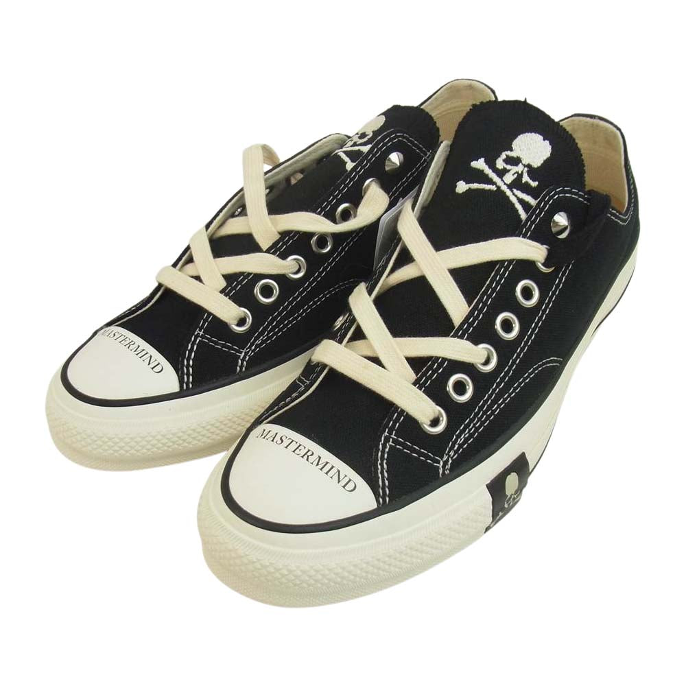 mastermind JAPAN マスターマインドジャパン 1CL730 CONVERSE ADDICT CHUCK TAYLOR CANVAS MMJ OX コンバース アディクト チャック テイラー スニーカー 27.5㎝ ブラック系 27.5cm【新古品】【未使用】【中古】