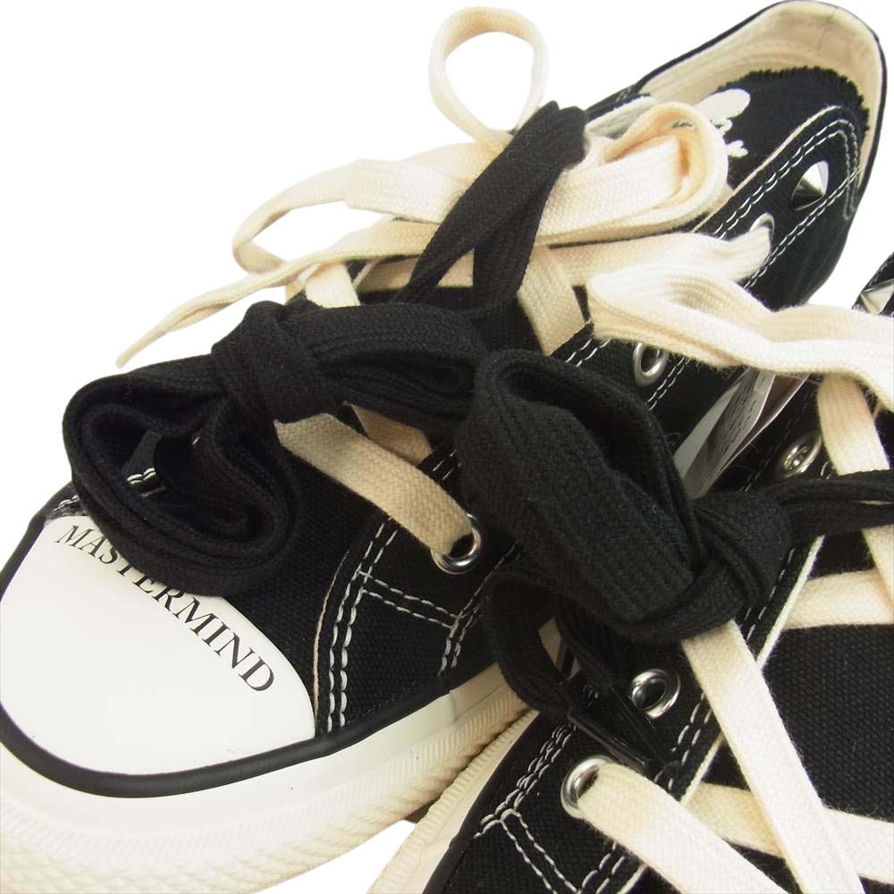 mastermind JAPAN マスターマインドジャパン 1CL730 CONVERSE ADDICT CHUCK TAYLOR CANVAS MMJ OX コンバース アディクト チャック テイラー スニーカー 27.5㎝ ブラック系 27.5cm【新古品】【未使用】【中古】