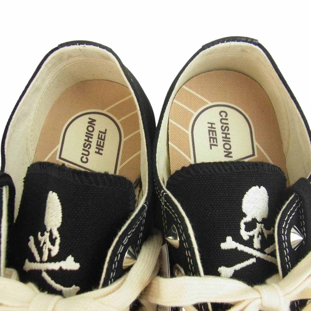 mastermind JAPAN マスターマインドジャパン 1CL730 CONVERSE ADDICT CHUCK TAYLOR CANVAS MMJ OX コンバース アディクト チャック テイラー スニーカー 28㎝ ブラック系 28㎝【新古品】【未使用】【中古】