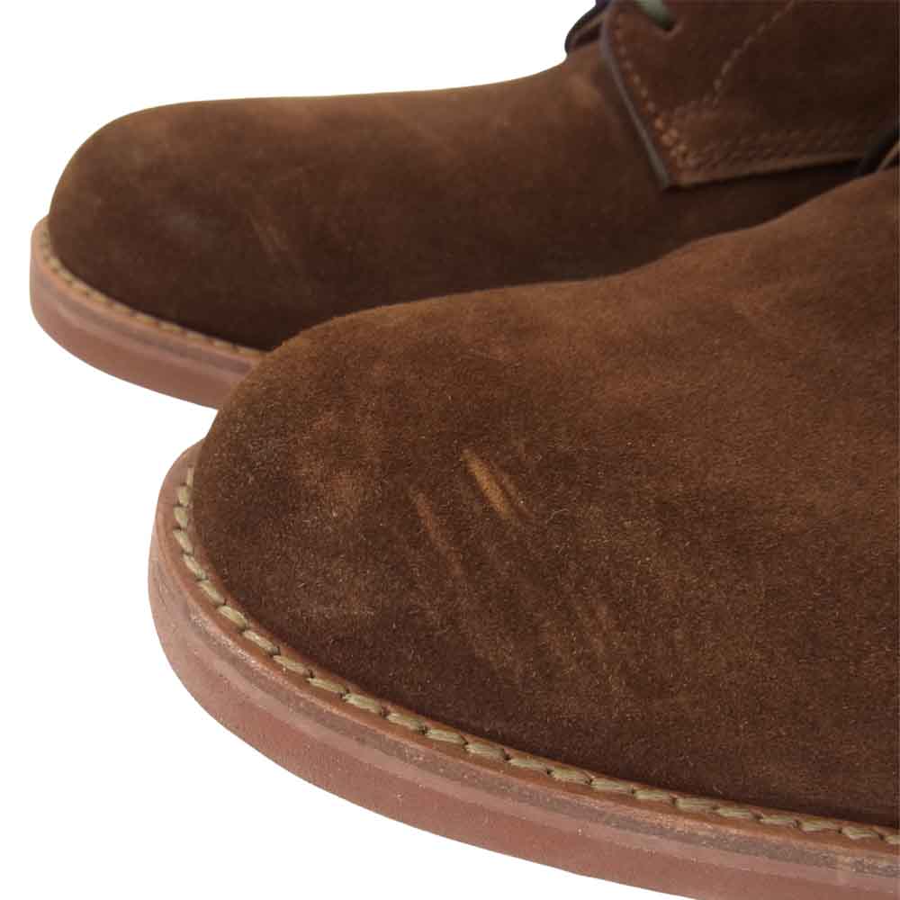 REGAL リーガル 58FR プレーン トゥ スウェード シューズ ブラウン系 27cm【中古】
