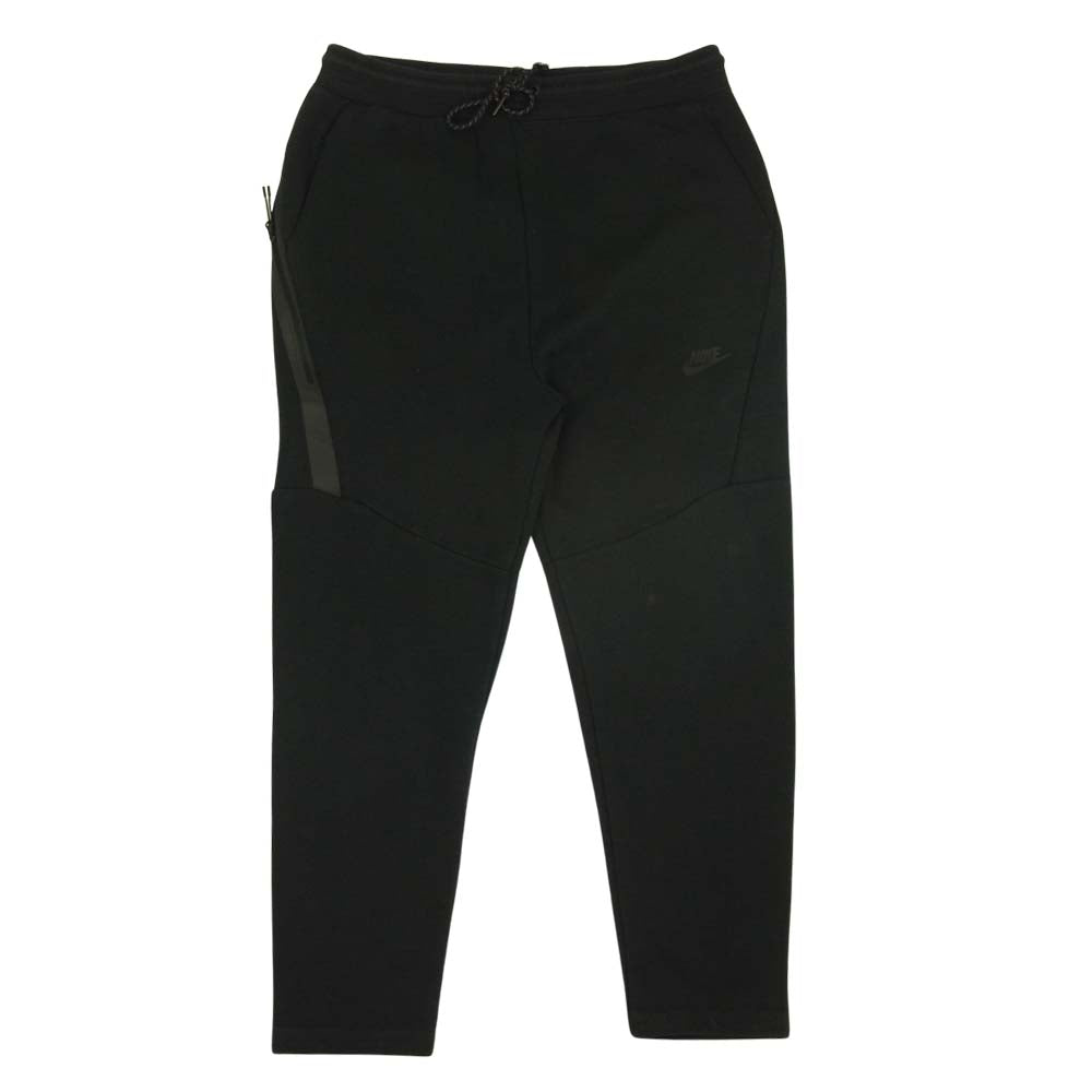 NIKE ナイキ 727356-010 TECH FLEECE CROPPED PANT テック フリース クロップド パンツ ブラック ブラック系 L【中古】