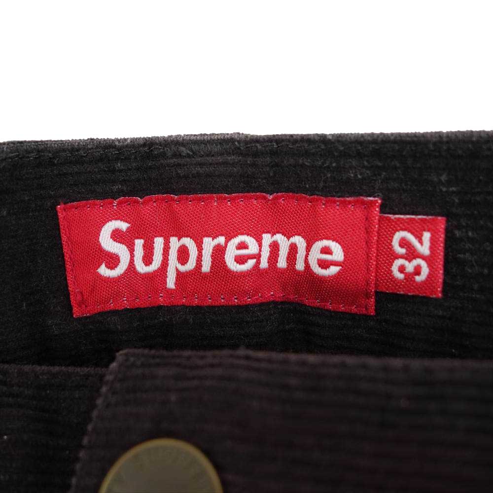 Supreme シュプリーム Corduroy Pants コーデュロイ パンツ ダークブラウン系 32【中古】