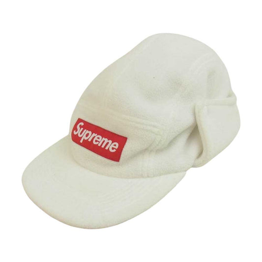 Supreme シュプリーム POLARTEC FLEECE CAMP CAP ポーラテック フリース キャンプ キャップ ホワイト系【中古】
