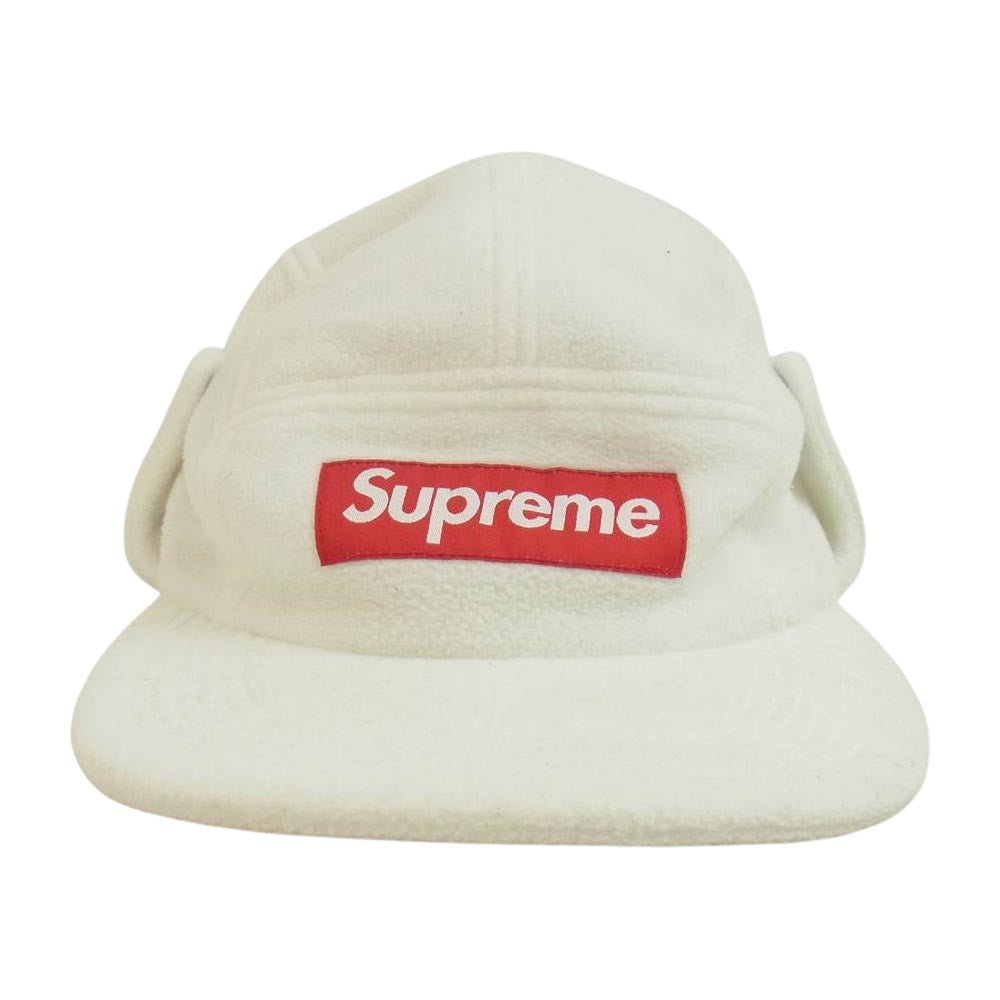 Supreme シュプリーム POLARTEC FLEECE CAMP CAP ポーラテック フリース キャンプ キャップ ホワイト系【中古】