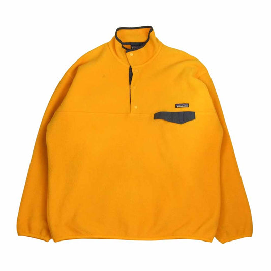 patagonia パタゴニア 05AW 25450 Synchilla Snap-T シンチラ スナップ T フリース プルオーバー ジャケット イエロー系 L【中古】