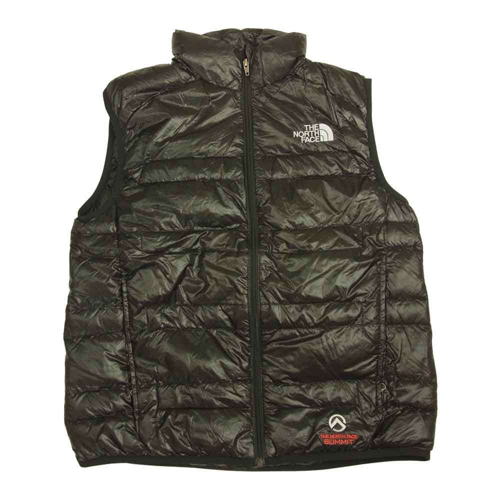THE NORTH FACE ノースフェイス NDW18970 Light Heat Vest ライト ヒート ベスト SUMMIT SERIES サミット シリーズ  ブラック系 M【中古】