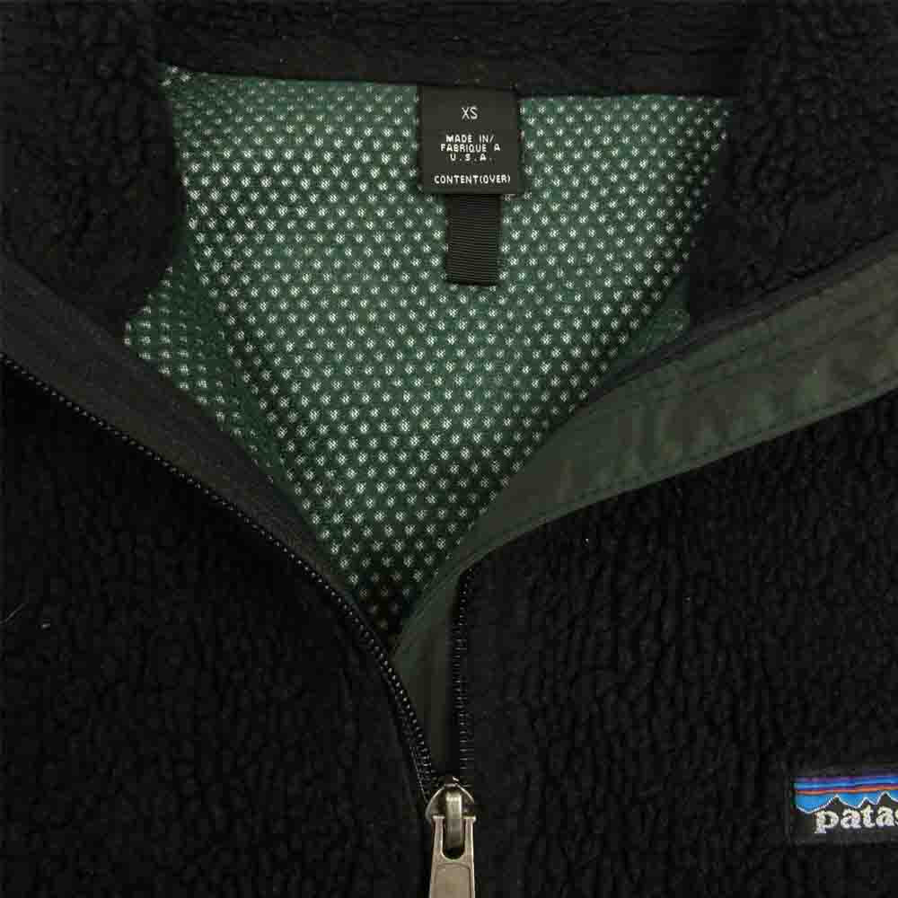 patagonia パタゴニア 97AW 23043 97年製 PEF Retro X Vest レトロ X フリース ベスト ブラック系 XS【中古】