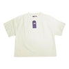 THE NORTH FACE ノースフェイス NT6813N PURPLE LABEL パープルレーベル CUT OFF H/S CREW NECK BIG SWEAT カットオフ クルー ビッグ 半袖 スウェット ホワイト系 S【極上美品】【中古】