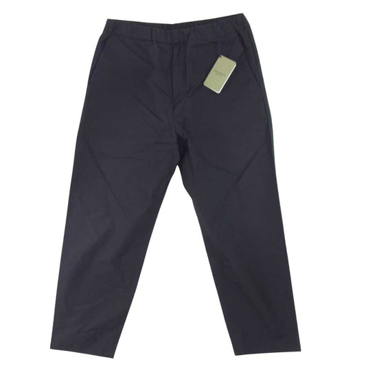 JOHN SMEDLEY ジョンスメドレー A2716FP 206 TYPE WRITER EASY PANTS タイプライター イージーパンツ グレー ネイビー系 M【新古品】【未使用】【中古】