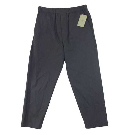 JOHN SMEDLEY ジョンスメドレー A2716FP 208 WOOL GABARDINE EASY PANTS ウール ギャバジン イージーパンツ グレー グレー系 M【新古品】【未使用】【中古】