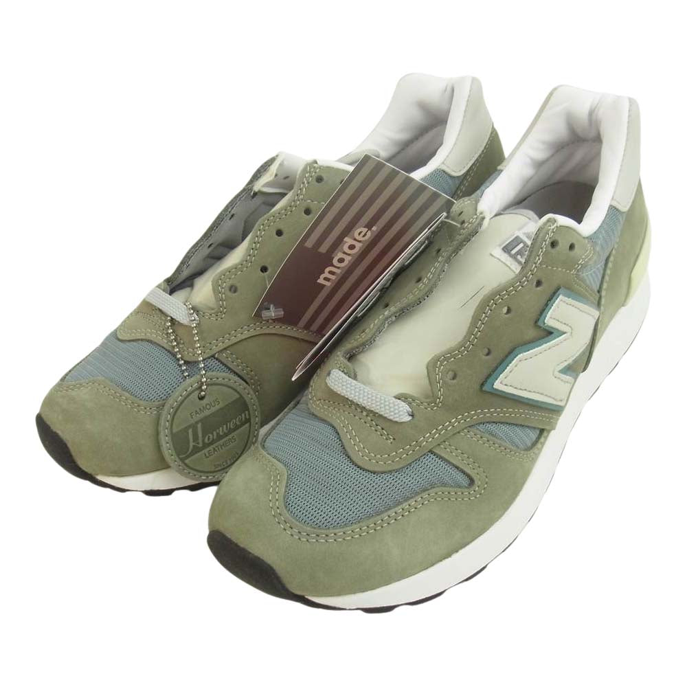 NEW BALANCE ニューバランス M1300JP3 USA製 ローカット スニーカー グレー系 26.5CM【新古品】【未使用】【中古】