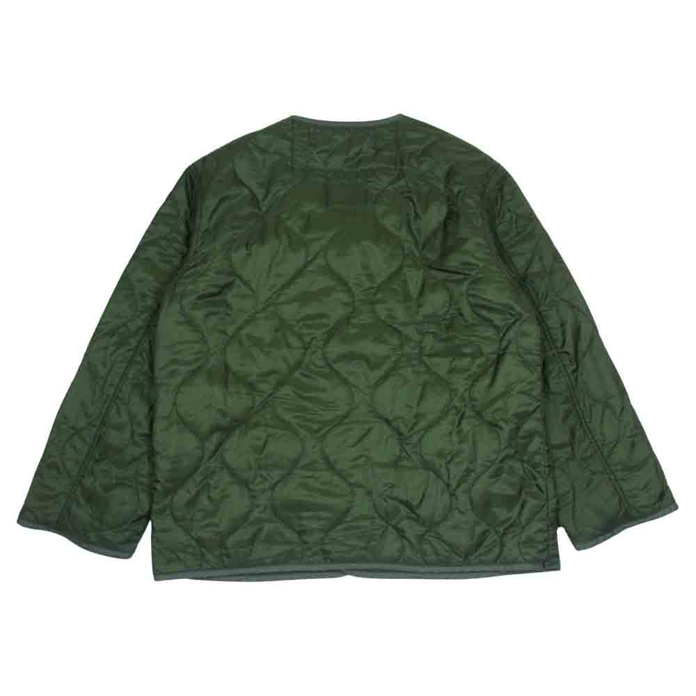 WTAPS ダブルタップス 19AW 192BRDT-JKM05 WLJ JACKET ライナー キルティング インナー ジャケット モスグリーン系 2【中古】