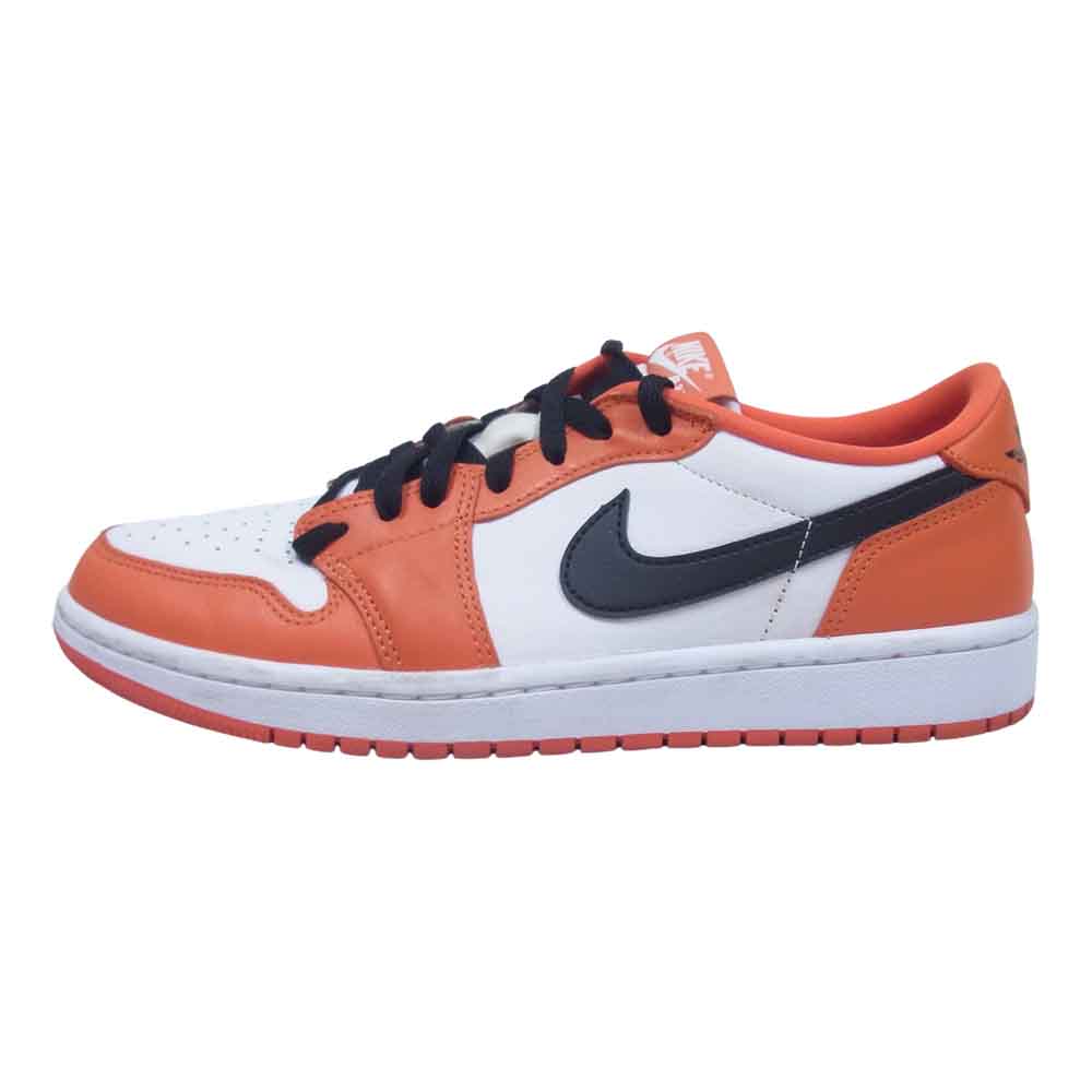 NIKE ナイキ CZ0775-801 AIR JORDAN 1 LOW OG AJ1 エアジョーダン ローカット スニーカー オレンジ系 US10.5【美品】【中古】